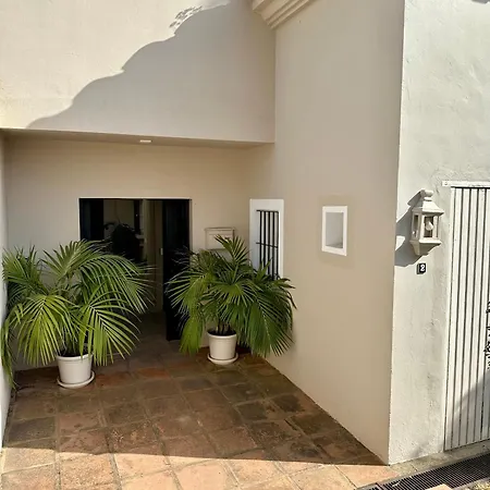 Patio Habitación en casa particular Sotogrande