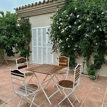 Patio Habitación en casa particular Sotogrande